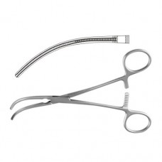 Potts Atrauma Multipurpose Vascular Clamp Curved Stainless Steel, 21 cm - 8 1/4"